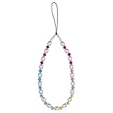 Case-Mate Perlen-Armband für Smartphones [Handykette mit Perlen zum Tragen & Halten Ihres Smartphones | Universal Handy Anhänger | Bunte Handykette mit Umhängeband] - Rainbow/