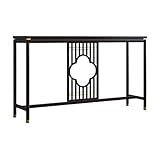 yaunli Konsolentisch im Eingangsbereich Massivholz Porch Flurw Wohnzimmer Kleine Wohnung Home Einfache Moderne Veranda Tisch an der Wandtisch Eingang Wohnmöbel (Farbe : Braun, Size : 120x38x90cm)