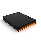 Seagate FireCuda Gaming HDD 2 TB, tragbare externe Festplatte, PC Gaming, USB-C, USB 3/2, inkl. 3 Jahre Rescue Service, Modellnr.: STKL2000400