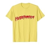 WWE Hulk Hogan +Logo Hulkamania 01 Yellow T-S