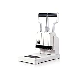 GAXQFEI Heavy Duty Bookbindinghine Comts Binding Maschine Klebstoffbindemaschine Finanzbürobedarf Buchhaltung Buchbinderstanzmaschine/Weiß/37.8 * 30 * 19.6C