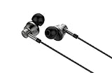 DOCKIN D Flow Kopfhörer mit erweitertem Frequenzbereich (5Hz bis 70 kHz), 10mm High-Resolution-Treibern, In Ear Headset, 3-Knopf-Fernbedienung und Freisprechfunk