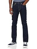 Levi's Herren 505 Regular Jeans, Rinse STR, 33W / 32L