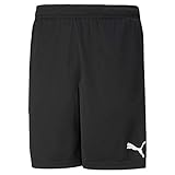 Puma Herren teamRISE Training Shorts Black White, L