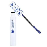 Color Curl Mascara, wasserdichte Micro-Bürste Lang anhaltende schweißbeständige Wimpern-Farb-Wimperntusche Weit verbreitet für den täglichen Gebrauch für Partys(3# Blau (ausländische Version))