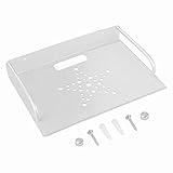 FVDS Set-top Box Box Regal Aluminiumlegierung Wandmontierter Regal TV Zubehör WiFi-Router TV-Box Set-Top-Box Weiß