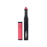 L'Oréal Paris Infaillible Lippenstift X3 Matte, 002 Virgin - Puder Lipstick mit ultra-weichem Applikator - farbintensives, mattes Finish & 8h Halt, 1er Pack