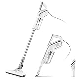 HOMEOW Staubsauger Mit Kabel Beutellos Handstaubsauger Mit 2in1 Bürste, 5m Kabel, HEPA Filter, 18kPa Starke Saugkraft, 650w Saugleistung, 0.8L Staubbehälter Zyklon Handstaubsaug