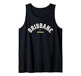 Brisbane Australien-Flagge – Vintage Australian Beach Travel Tank Top