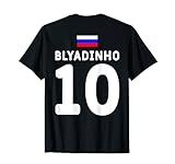 Blyadinho Cyka Blyat Russia Lustiges Russland Fußball Trikot T-S