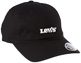 Levi's Men's Vintage MODERN Flexfit Cap Baseballkappe, Regular Black, One S