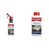 MELLERUD Rostflecken Entferner – Effizientes Spray gegen Rostflecken – 1 x 0,5 l & Kalk & Rost Löser – Intensive Reinigung für strahlenden Glanz und hygienische Sauberkeit – 1 x 0,5