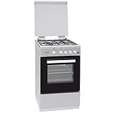 Oranier FZE 2288-2288 25 Gas Standherd Edelstahl Backofen Herd 50cm Kü