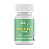 Vitabay Echinacea Extrakt 4000 mg • 90 vegane Kapseln • Echinacea purpurea / Roter Sonnenhut • H