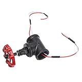 Yivibe Steampunk Lampenschalter, industrieller Lampenschalter G1/2 Gewinde Durable Retro Style Praktisch für Coffee Shop für Z