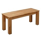 Krok Wood Sitzbank Bonn aus Massivholz in Buche 100x35x45