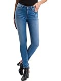 Cross Jeans Damen Jeans Alan - Skinny Fit - Blau - Light Blue W25-W34 Stretch Baumwolle, Größe:31W / 32L, Farbvariante:Light Blue 177