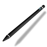 FEICE Stylus Stift Aktiver Pen Wiederaufladbarer Eingabestift Pencil Active Stylus Stift Pencil kompatibel für ipad iPhone Android Phones Samsung Huawei Tablets (Schwarz)