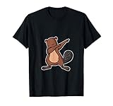 Lustiges Dabbing Biber Geschenk Kinder Dab Dance T-S