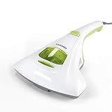 CLEANmaxx Milben-Handstaubsauger | Matratzenreiniger mit starker Saugkraft, Sterilisiert Oberflächen mit UV-C Licht | 300Watt [Vernichtet bis zu 99,9% aller Milben]