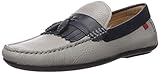 MARC JOSEPH NEW YORK Herren Leather Made in Brazil Kilt/Tassle Driving Loafer Slipper, Eschenholz, 45 EU