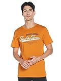 JACK & JONES Herren JJELOGO Tee SS O-Neck 2 COL SS21 NOOS T-Shirt, Hawaiian Sunset/Fit:Slim FIT, XL