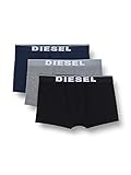 Diesel Herren Boxershorts UMBX-DAMIENTHREEPACK (3er Pack), Mehrfarbig (Grey/Blue/Black E4125), S