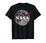 NASA Moon Space Logo Graphic T-S