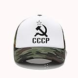 EOXO Cap Fashion Cap CCCP Printed Baseball Cap UDSSR Sowjetunion Mann Hüte Männer Frauen Hü