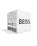 BEISS© Kau-Trainer für markante Wangenknochen und Kinnpartie | Training, Entspannung + Straffung des Gesichtes | Aktivierung von über 57 Gesichtsmuskeln | ISO-9001 zertifiziert | Erfolgsg