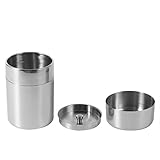 Teedose, Edelstahl Teedosen Kanister Home Kitchen Kanister für Tee Kaffee Zucker Lagerung(S)