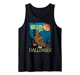 Just A Girl Who Loves Adler And Halloween Witch Geschenke Frauen Tank Top