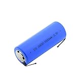 CNMMGL 3.7v Icr 26650 5000mah Lithium Batterie, Wiederaufladbar Mit 2 Tabs für Taschenlampen Led Licht Camcorder 1p