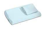 bonmedico Magic Pillow ergonomisches Kopf-Kissen ideal für Frauen oder Kinder, mit Gratis Bezug (40x26x8/6 cm)