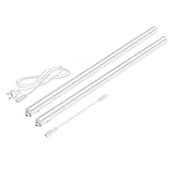 parlat LED Unterbau-Leuchten Rigel, je 87,3cm, 40cm Kabel, 1000lm, weiß, 2er S