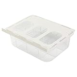 HuaShslt Schubladenart Unterwäsche Aufbewahrungsbox Aufbewahrungsschublade Haushaltskleidung Storage Bin Kleiderschraube Organizaer Kunststoff Aufbewahrungsboxen mit Deckel (Color : White)