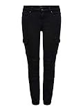 ONLY Female Cargohose Knöchellange Cargohose 3632Black