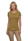 Ragwear T-Shirt Damen T-Shirt FLORAH A Organic 2111-10049 Khaki 6044, Größe:M