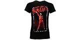 T-Shirt Michael Jackson Original Thriller T-Shirt schwarz offizielles The King of Pop, Schwarz XL