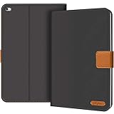 Verco Hülle für iPad Air 2 (2014 Modell), Schutzhülle Tablet Tasche Standfunktion Cover [A1566 / A1567], Schw