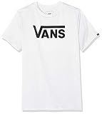 Vans Baby-Jungen Classic Kids T-Shirt, Weiß (White-Black YB2), 6-7 Jahre (Herstellergröße: 6)