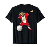 Dabbing Rottweiler Peru Trikot Peru Volleyball Liebhaber T-S