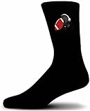 Schwarz Socken mit einem NFL-Log