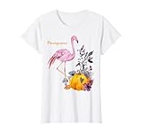 Damen Lustiges Halloween Flamingo Kostüm Shirt Flamingoween T-S