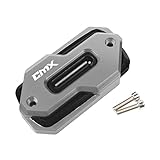 Motorrad Öldeckel Bremsflüssigkeit Tankdeckel, for Hon-Da. Rebell CMX300 CMX500 CMX 300 500 2017-2021 2020 Motorrad CNC Vordere Bremsflüssigkeitsreservoir-Kappen-Hauptzylinderabdeckung (Farbe: c)
