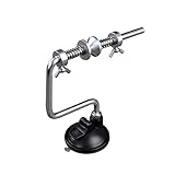 Nicejoy Schnurspulgerät, Angelschnur Aufspulgerät, Angel Zubehör, Aluminium Tragbare Angelschnur Spooler mit Klemmspooler-System Angelbedarf 1PC