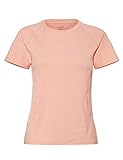 CARE OF by PUMA Damen-Trainings-T-Shirt mit Mesh-Einsätzen, Pink (Peach Bud), 38, Label: M