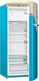 Goreje OBRB153BL Kombi-Kühlschrank 254 L A+++, frei stehend, Türanschlag rechts, drehbar, Tü