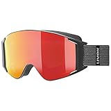 uvex Unisex – Erwachsene, g.gl 3000 TO Skibrille, black mat,