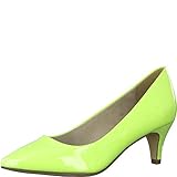 Tamaris Damen Lack-Pumps Grün Synthetik 40